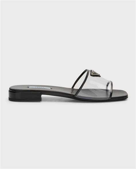 prada clear sandal|prada sandals women's.